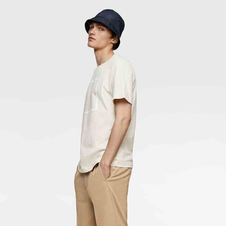 ⁦Cream Square Shirt⁩ - الصورة ⁦4⁩