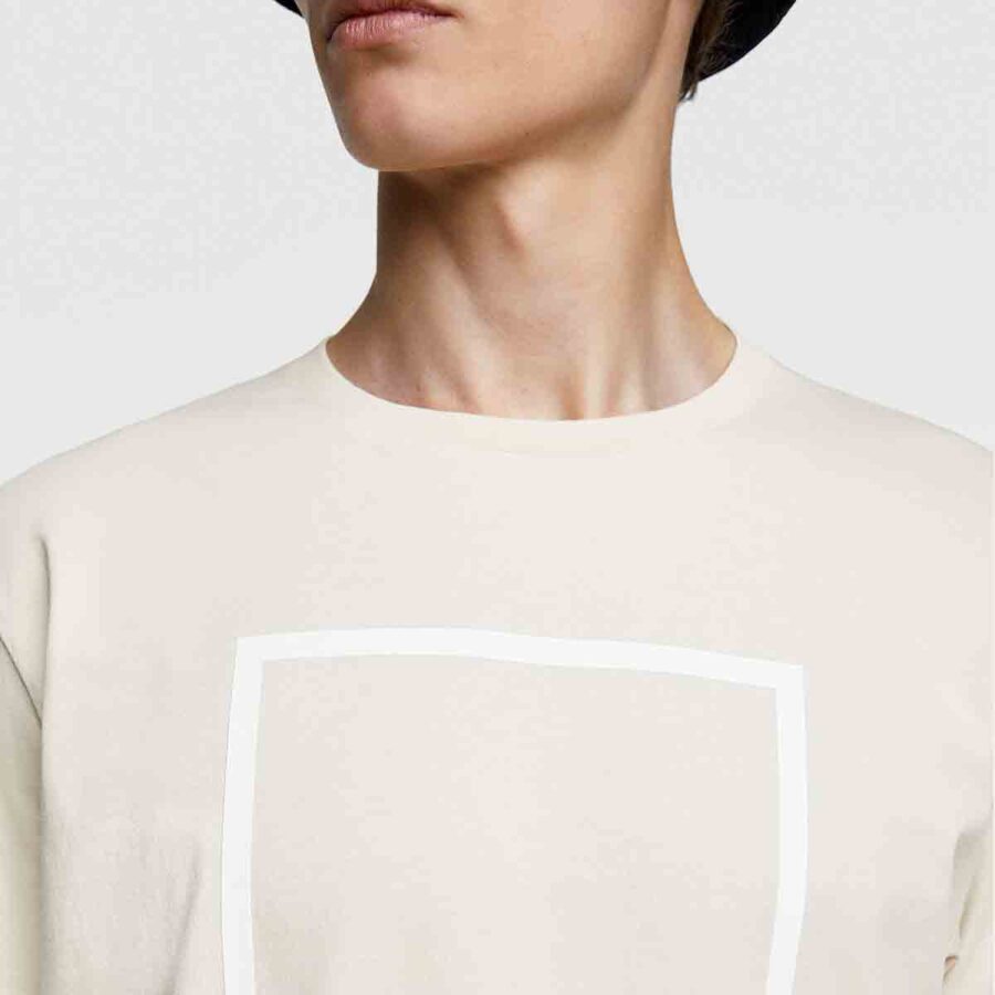 ⁦Cream Square Shirt⁩ - الصورة ⁦3⁩