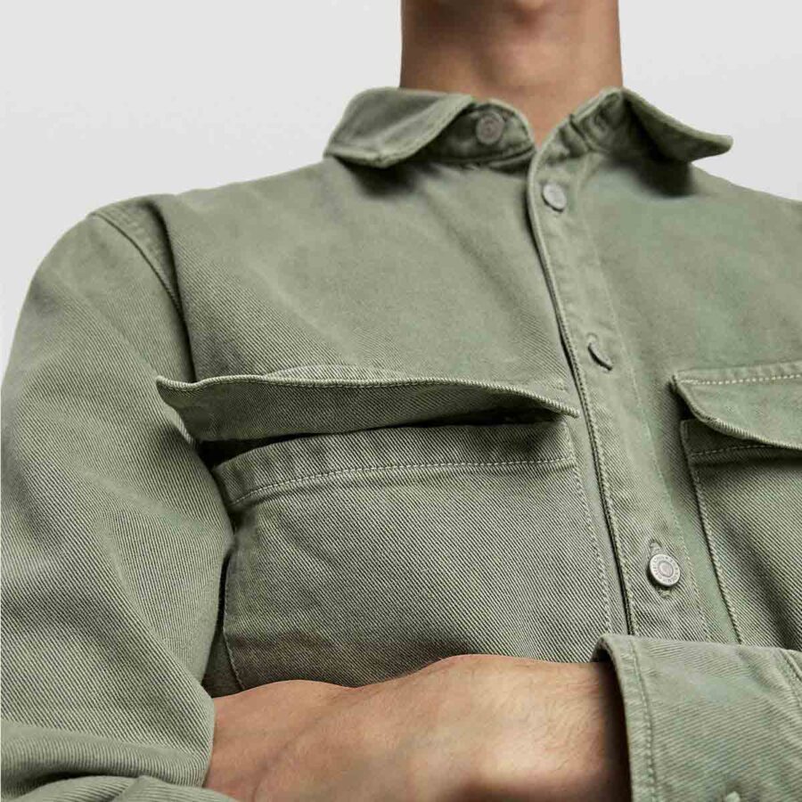 ⁦Khaki Survival Shirt⁩ - الصورة ⁦4⁩