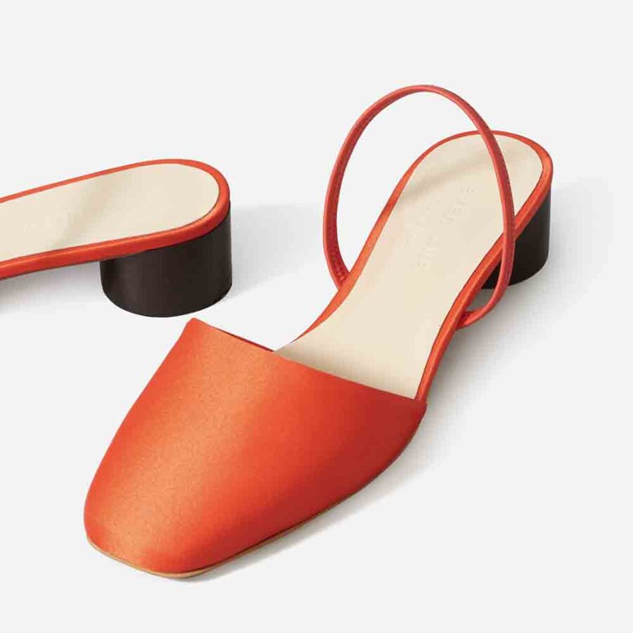 ⁦Tapered Square Toe Slingback⁩ - الصورة ⁦4⁩