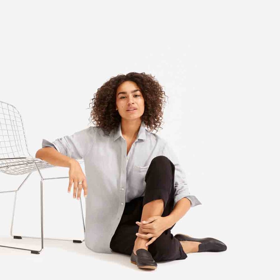 ⁦Double-Gauze Relaxed Shirt⁩ - الصورة ⁦2⁩